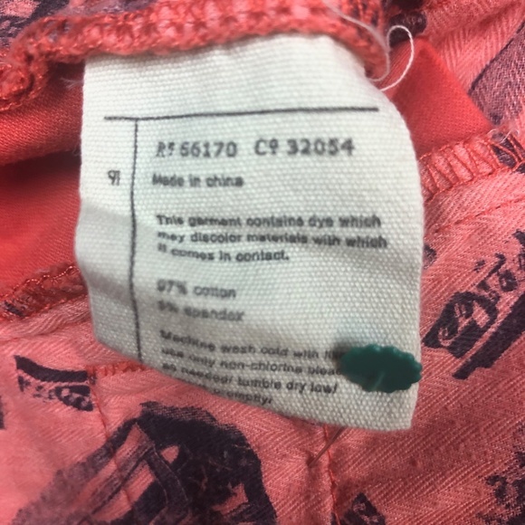 Pilcro and the Letterpress Coral Jeans Pants (26) - Picture 7 of 7